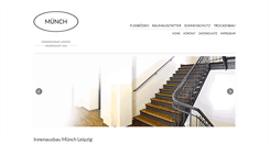 Desktop Screenshot of innenausbau-muench.de